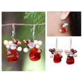 Sterling Silver Agate/ FW Pearl 'Elixir' Earrings (Thailand)