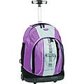 J World 'Twinkle' Lilac Rolling Backpack with Lightning Wheels