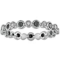 10k Gold 1/2ct TDW Black and White Diamond Ring (I-J, I2)