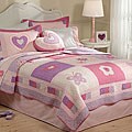 Spring Hearts Quilt Set