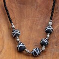 'Blue Beads' Beaded Necklace (Kenya)