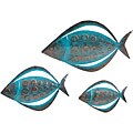 Fish Wall Art (Pack of 3)