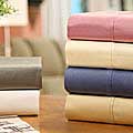 Sateen Solid Combed Cotton 400 Thread Count Sheet Set
