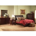 City Low-profile 5-piece King-size Bedroom Set
