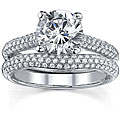 18k Gold 2 1/2ct TDW Diamond Wedding Ring Set (I, I1)