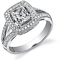 18k Gold 1 1/2ct TDW Diamond Engagement Ring (I, I1)
