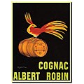 Leonetto Cappiello 'Cognac Albert Robin' Gallery-wrapped Art