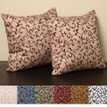 Malta 18-inch Knife Edge Pillows (Set of 2)