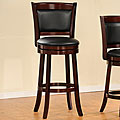 Verona Cherry Padded-back Swivel 29 inches Pub Chair