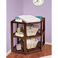 Badger Basket Cherry Diaper Corner Changing Table