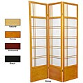 Spruce Wood 72-inch Kumo 3-panel Room Divider (China)