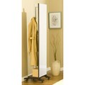 Reversible Two-sided Coat Rack with Vanity Mirror