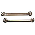 Safety First Stainless Steel 1.5-inch Grab Bar (Pack of 2)