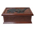 Wawa Wood 'Elephant' Accent Box (Ghana)
