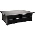 Rolodex Black Wood Tones Printer Stand