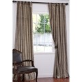 Signature Cashmere Textured Silk 84-inch Curtain Panel