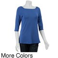 AtoZ Women's Off-the-shoulder Top