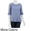 AtoZ Women's Roll-neck Top