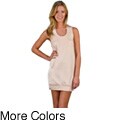 AtoZ Women's Fitted Tank Dress