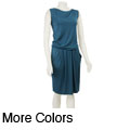 AtoZ Women's Slouch Dress With Pockets