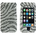 Full Rhinestone iPhone 3G 3GS Zebra Case