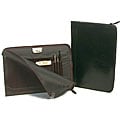Bond Street Premium Burgundy Leather Underarm Portfolio Case