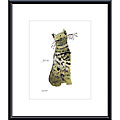 Andy Warhol 'Untitled, c. 1956' Metal Framed Art Print