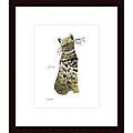 Andy Warhol 'Untitled, c. 1956' Wood Framed Art Print