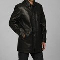 IZOD Men's New Zealand Lambskin 3/4-length Coat