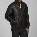 Top picks on Ebay for lamb graffiti handbags IZOD Men's New Zealand Lambskin Bomber Jacket