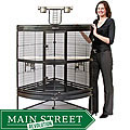 Prevue Pet Products Large Corner Bird Cage 3158BLK Black