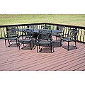 Free connected guide on patio furniture parts texas Tuscan 9-piece All-welded Patio Furniture Set