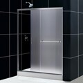 DreamLine Infinity Shower Door with Frosted Glass
