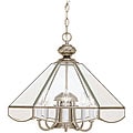 Brushed Nickel 5-light Pendant Fixture