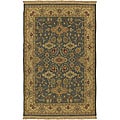 Hand-knotted Wool Rug (4' x 10')