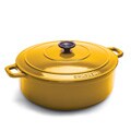 Chasseur Yellow 6.75-quart Round Dutch Oven