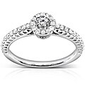 14k White Gold 1/4ct TDW Round Diamond Ring (H-I, I1-I2)