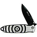 'Silver Bullseye' Folding Pocket Knife