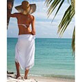 Solid White Sarong (Indonesia)