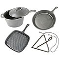 Buffalo Cast Iron 5-piece Cookware Set