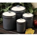 Sango Concepts Eggplant Four-piece Canister Set