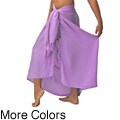 Hot Red Solid Sarong (Indonesia)
