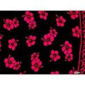 Pink/ Red Hibiscus Sarong (Indonesia)