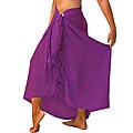 Solid Purple Sarong (Indonesia)