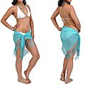 Women's Sheer Turquoise Sarong (Indonesia)