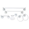Moen Madison Classic White 7-piece Bath Accessory Kit