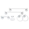 Moen Madison Classic White 6-piece Bath Accessory Kit