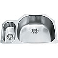 VIGO 32-inch Undermount Stainless Steel 18 Gauge Double Bowl Kitchen Sink