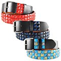 H2W Men's Paint Splatter Belt