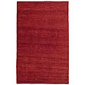 Red Fusion Wool Rug (8' x 10')